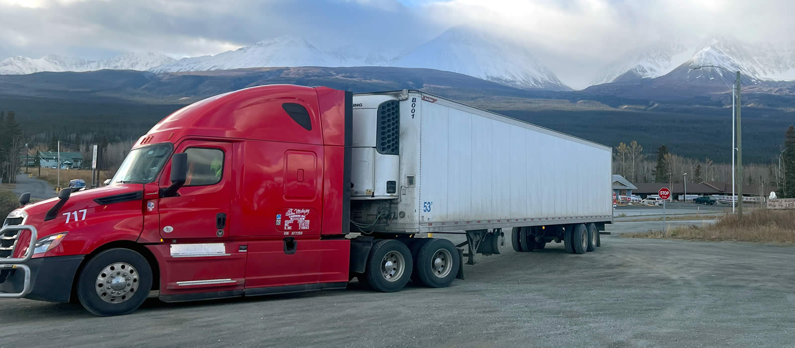 refrigerated transportation services to Alaska